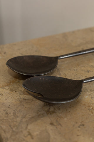 Tumbled Salad Servers