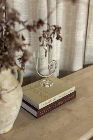 Spiral Candleholder, Single Stem