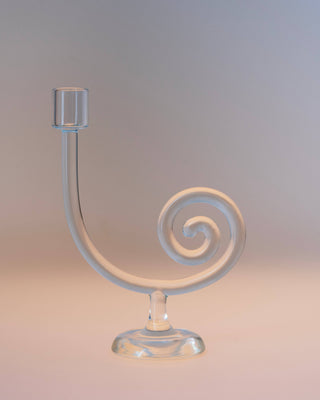 Spiral Candleholder, Single Stem