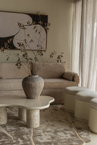 Triana Bench | Cream