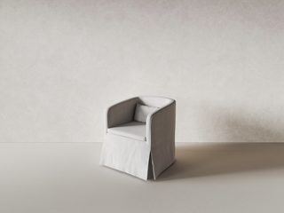 Sable Tub Chair | Woven Ivory
