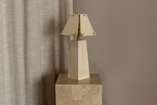 Osen Table Lamp, Bone