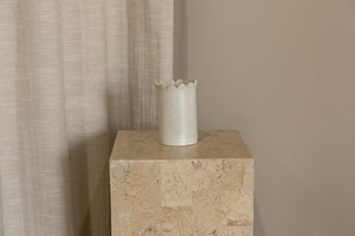 Scallop Vase, medium
