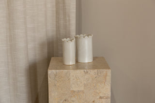 Scallop Vase, medium