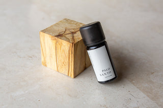 Palo Santo Essential Oil with Natural Wood Diffuser