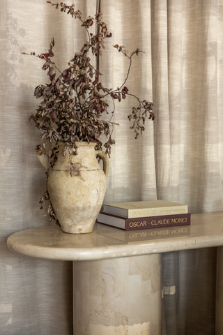 Paradis Console Table | Spanish Beige Marble