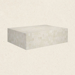 Mala Coffee Table | Natural White Stone