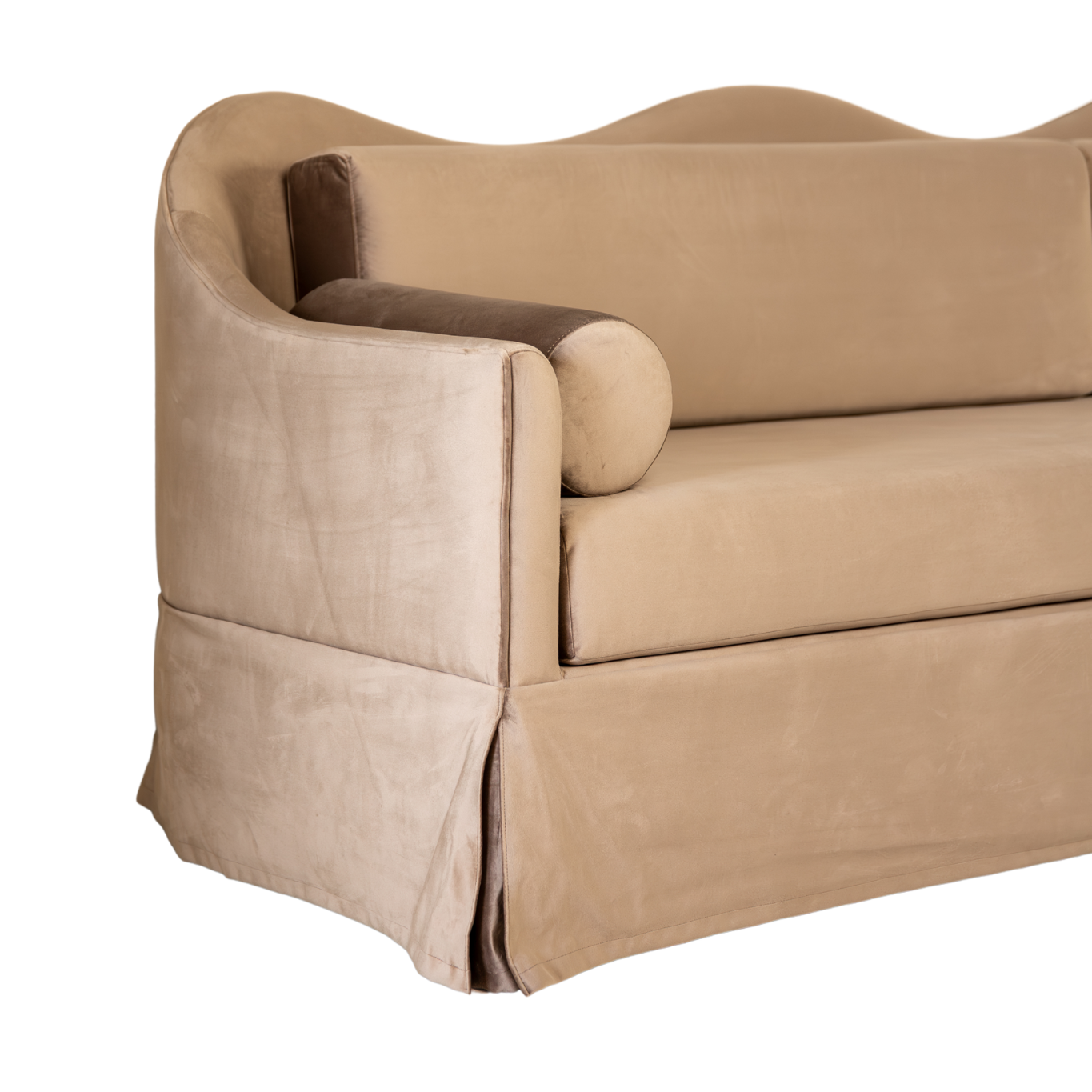Sable Sofa | Mushroom Velvet