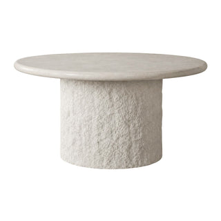 Isla Round Dining Table | 63" | Spanish Beige Marble