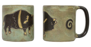 Mara Stoneware Pueblo Buffalo Mug