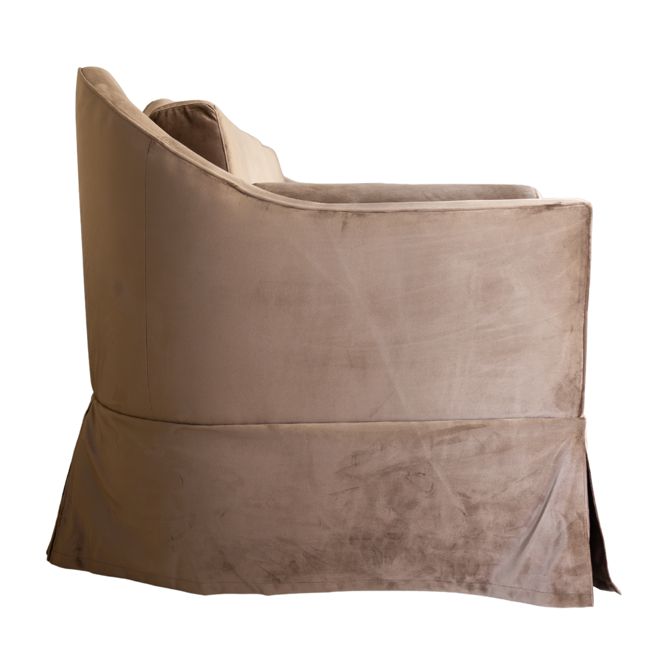 Sable Sofa | Mushroom Velvet