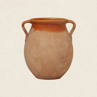 Oval Clay Jar