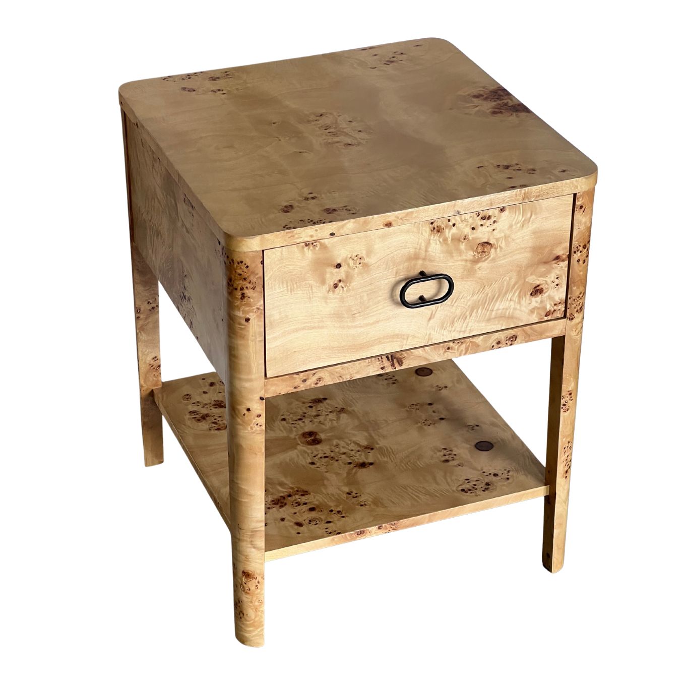 Zephyr Side Table | Honey Burl