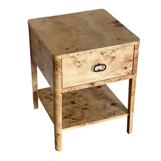 Zephyr Side Table | Honey Burl