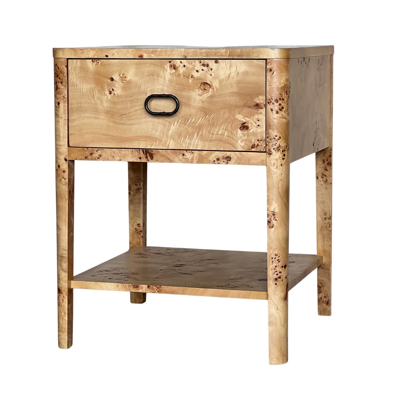 Zephyr Side Table | Honey Burl