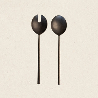 Tumbled Salad Servers