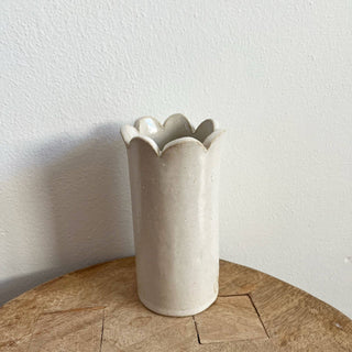 Scallop Vase, medium