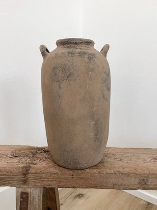 Mira Vase | Distressed Taupe