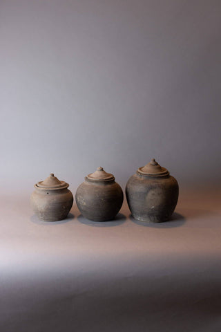 Lidded Village Jars | Medium