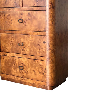 Zephyr Tall Dresser | Cognac Burl