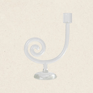 Spiral Candleholder, Single Stem