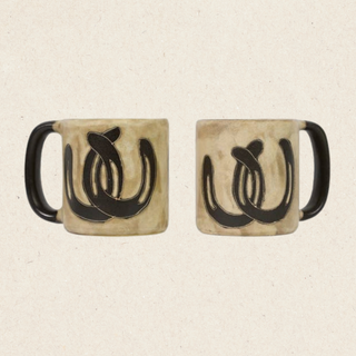 Mara Stoneware Horseshoes Mug
