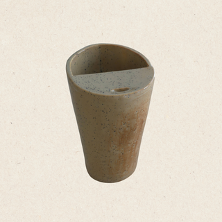 Unique Handcrafted Travel Mug for Coffee & Tea Lovers | Brown