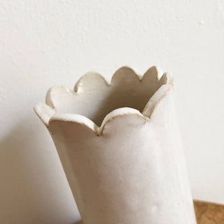 Scallop Vase, medium