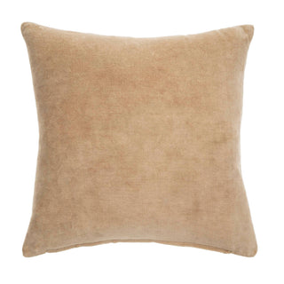 Vera Velvet Pillow, Bisque