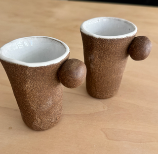 Hand built Earth & Clay Espresso Cup