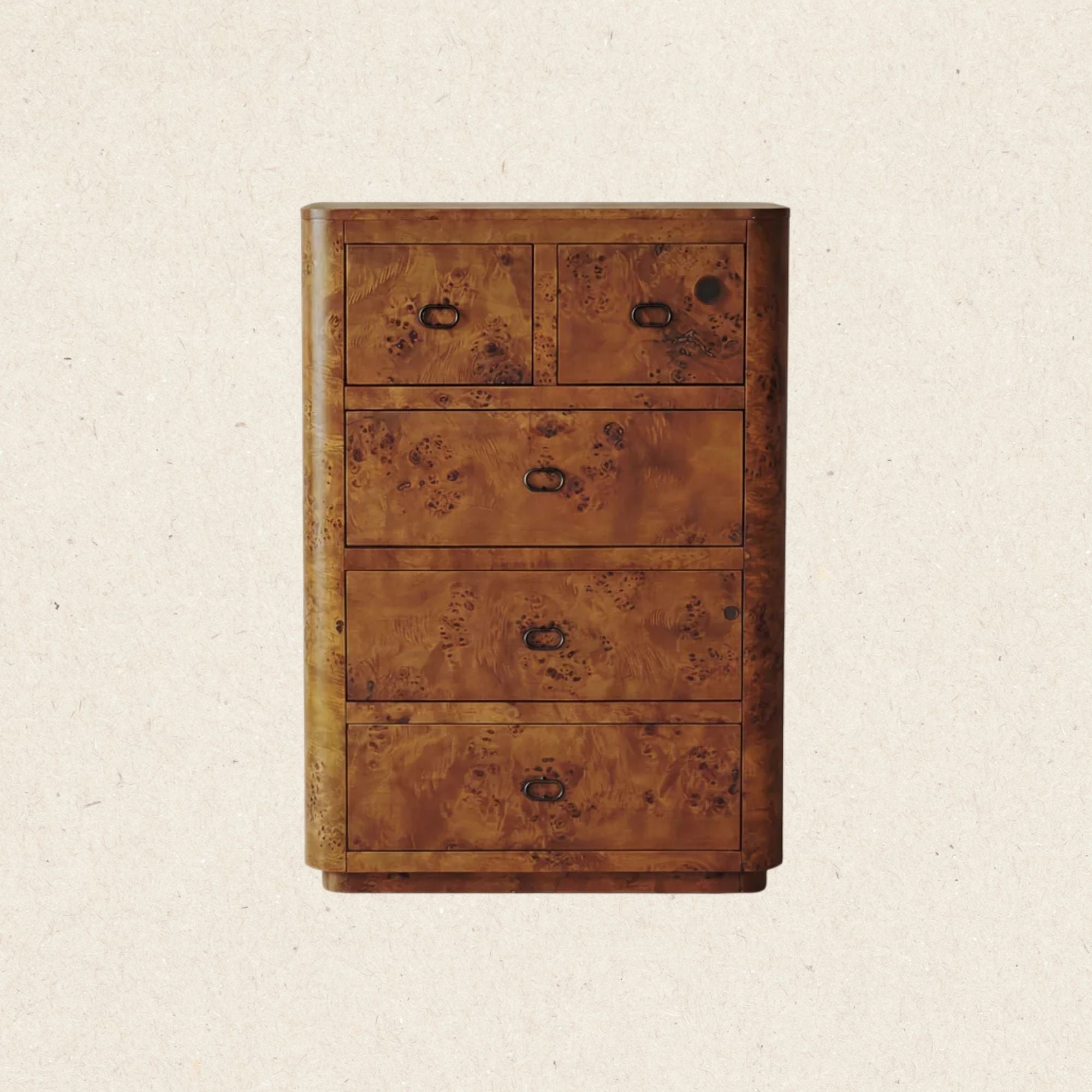 brown tall dresser with Drawers,Fabric & Metal Storage Organizer with Wood Top,Space-Saving,Closet, Entryway Furniture for Bedroom Iron Colors Atten 3-Drawer Tall Dresser