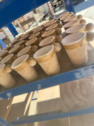Hand built Earth & Clay Espresso Cup