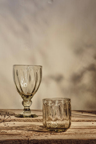 Handblown Fluted Tumbler | Small