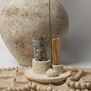 Peruvian Sacred Wood Burning Holder