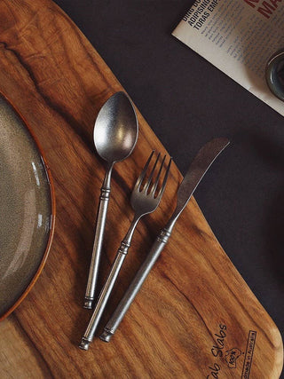 Japanese Stonewash Cutlery Set