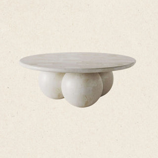 Miro Coffee Table | Natural White Stone