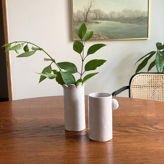 Scallop Vase, medium