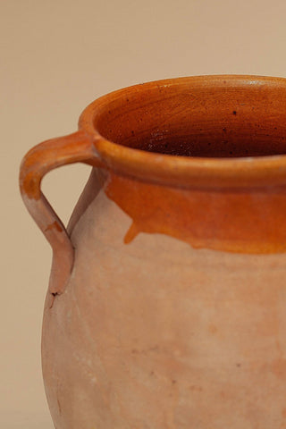 Oval Clay Jar