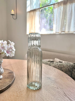 Fluted Tall Carafe Set