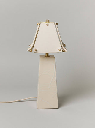 Osen Table Lamp, Bone