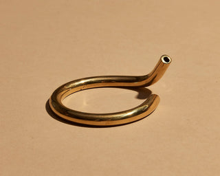 Brass Incense Holder | C-shape