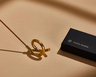 Brass Incense Holder | O-shape