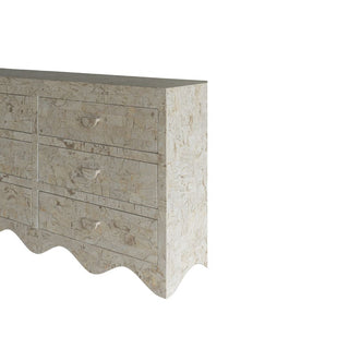 Sable Chest of Drawers, Cream Stone