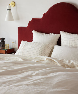 Linen Duvet Cover - Ivory