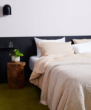 Linen Duvet Cover - Cinnamon