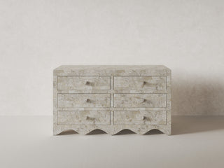 Sable Chest of Drawers, Cream Stone