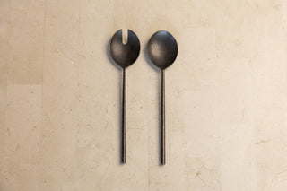 Tumbled Salad Servers