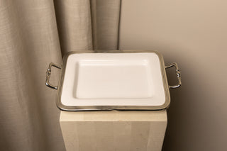 Tuscan Small Rectangular Tray with Handles