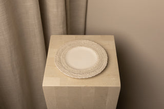 Finezza Cream Salad/Dessert Plate