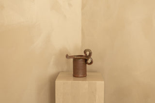 Mid Century Coiled Studio Pottery Vessel